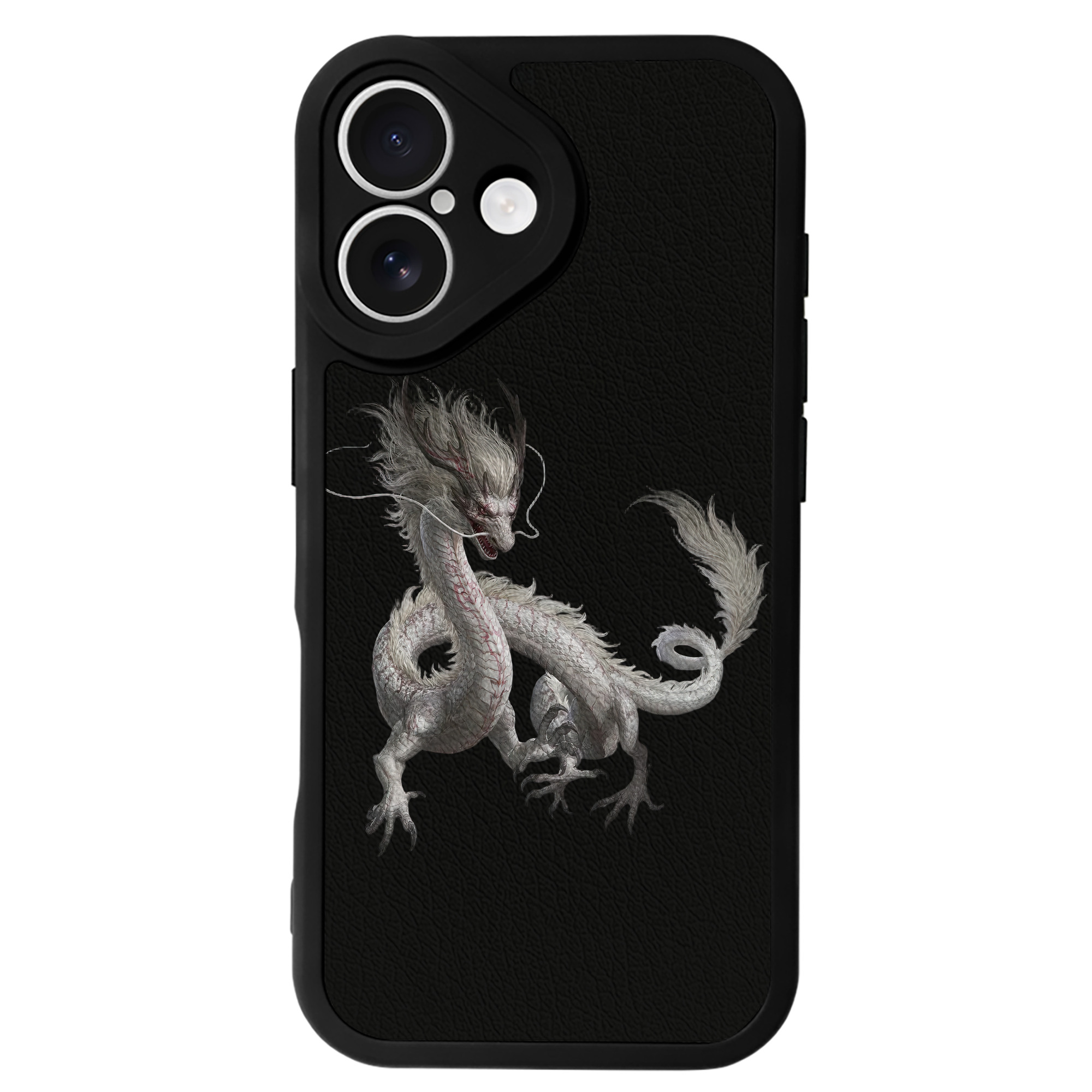 （画像用） Ne Zha 2 ナタ 魔童の大暴れ 【iPhone 16シリーズ対応】シリコンスマホケース（レザー調） 材質：シリコン